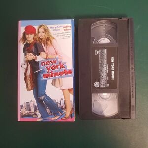 New York Minute VHS 2004 Mary-Kate and Ashley Olsen Comedy Movie Warner Bros